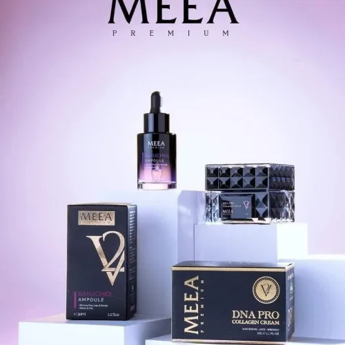 bí mật làn da căng bóng sau một đêm với Combo Dưỡng Da Face Cá Hồi DNA Pro V2 Lớn + Serum Bakuchiol Ampoule V2 Lớn Meea Orgin