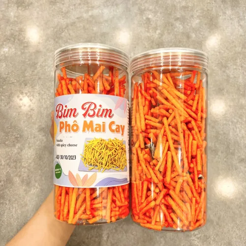 Bim Bim Phô Mai Cay Hương Vị Thơm Ngon 250g