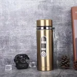 Bình Giữ Nhiệt Inox 1L Có Dây Xách 25x8cm