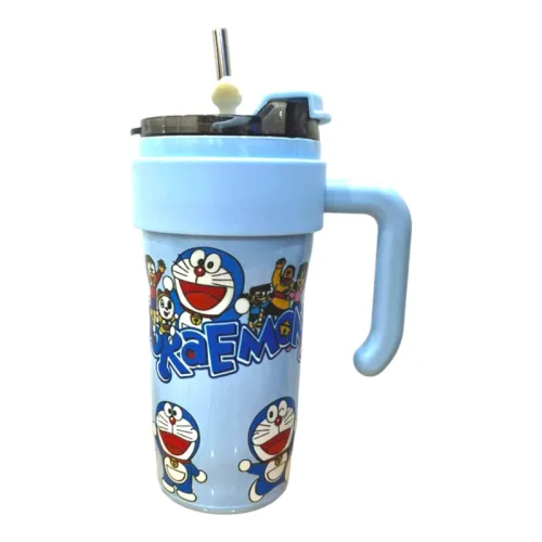 Bình Giữ Nhiệt Inox Có Tay Cầm Hoạt Hình 900ml
