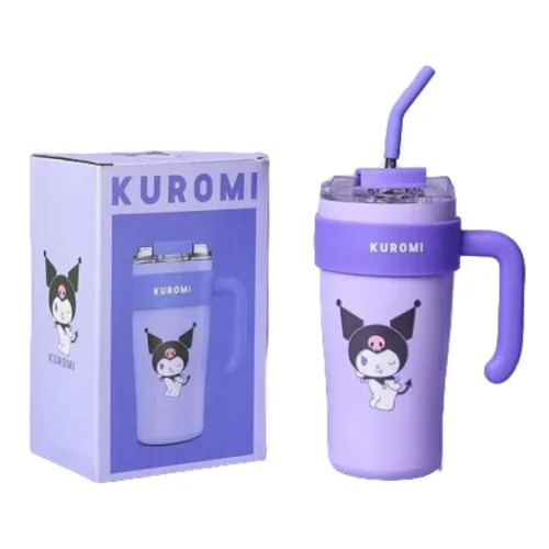Bình Giữ Nhiệt Inox Có Tay Cầm Hoạt Hình 900ml