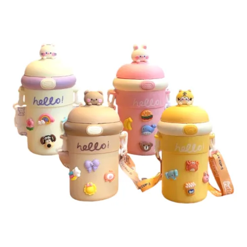 Bình Giữ Nhiệt Thủy Tinh Hello 400ml