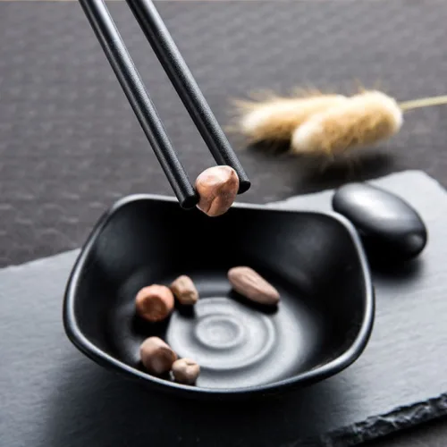 Bộ 10 Đôi Đũa Hợp Kim Mạ Vàng Cao Cấp 27x7.5cm