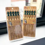 Bộ 10 Đôi Đũa Tre Chống Nấm Móc Trơn Trượt 24cm