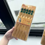Bộ 10 Đôi Đũa Tre Chống Nấm Móc Trơn Trượt 24cm