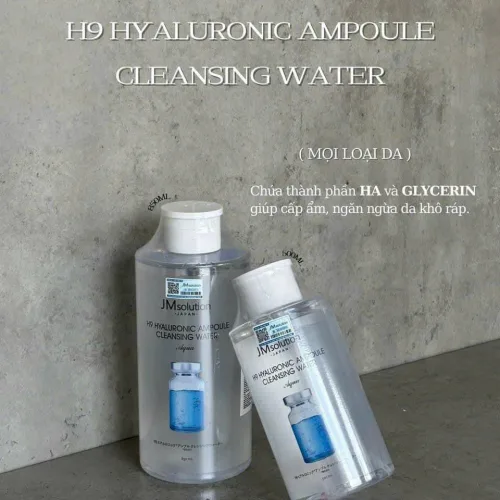Bộ 3 Nước Tẩy Trang JMsolution Hyaluronic Acid siêu chất bạn không thể bỏ lỡ