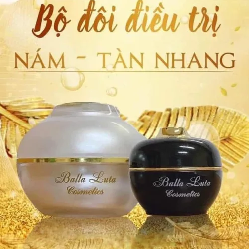 Bộ đôi trị nám và tàn nhan hiệu quả cao nám - face nâng cơ BALLA LUTA
