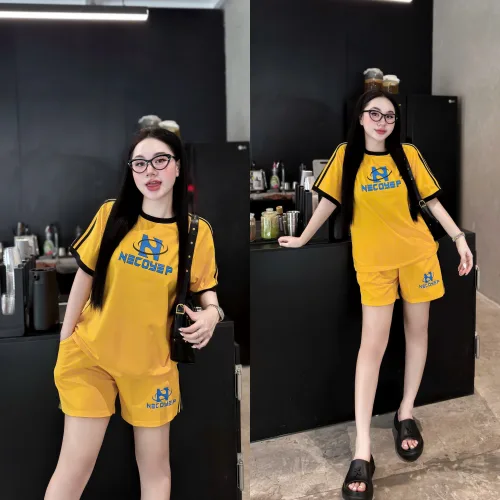 Bộ đùi cotton in chữ N mới ra hàng phom 45-65kg