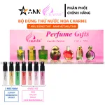 Bộ Dùng Thử Nước Hoa Charme Màu Hồng 7 Mẫu (4 Mùi Nam & 3 Mùi Nữ) Dung Tích 3ml/Chai