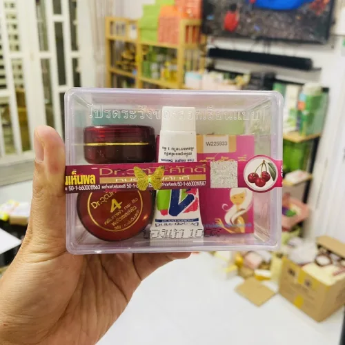 Bộ Kem Yanhee Thái Lan Đỏ 5 Món Chính Hãng - Hỗ Trợ Da Thâm Nám Sạm