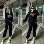 Bộ nữ thu đông quần dài thêu số 1976 hàng xịn lên form chuẩn đẹp