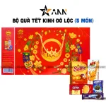 Bộ Quà Tết Lộc Tài Số 4 - Bộ Quà Tết Kinh Đô Lộc 5 Món 540,4g