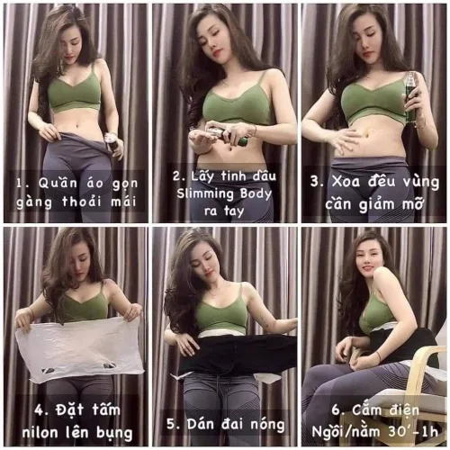Bộ Ủ Nóng Tan Mỡ Slimming Body 2 Hồ Ngọc Hà