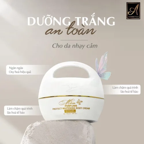 Body Mềm dưỡng trắng da an toàn sáng da