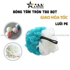Bông Tắm Tròn Màu Tạo Bọt