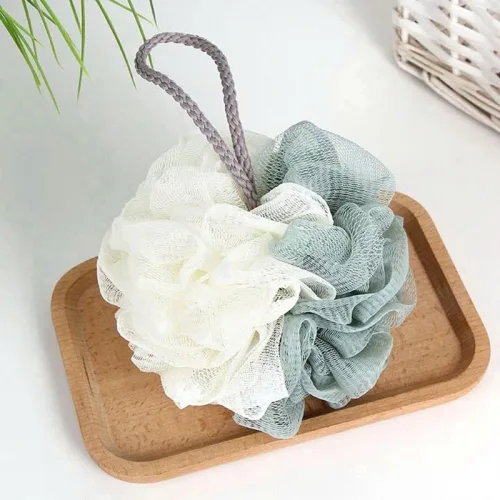 Bông Tắm Tròn Màu Tạo Bọt