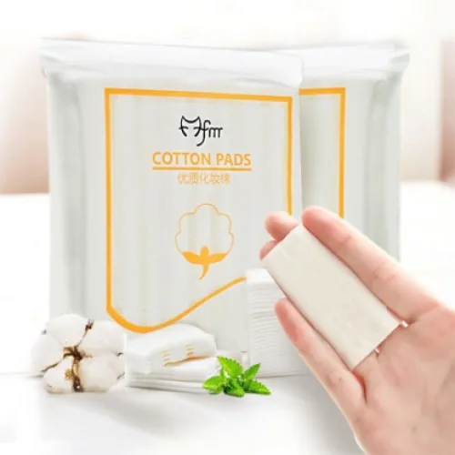 Bông tẩy trang con mèo fm cotton pads 3 lớp 222 miếng