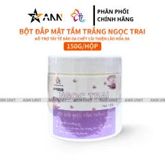 Bột Đắp Mặt Tắm Trắng Da Ngọc Trai Nguyên Chất T&T Beauty 150g/Hộp