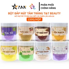 Bột Đắp Mặt Tắm Trắng Da Nguyên Chất T&T Beauty 150g/Hộp