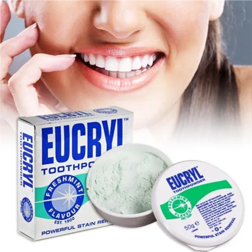 Bột Đánh Răng Giúp Trắng Răng Eucryl Anh