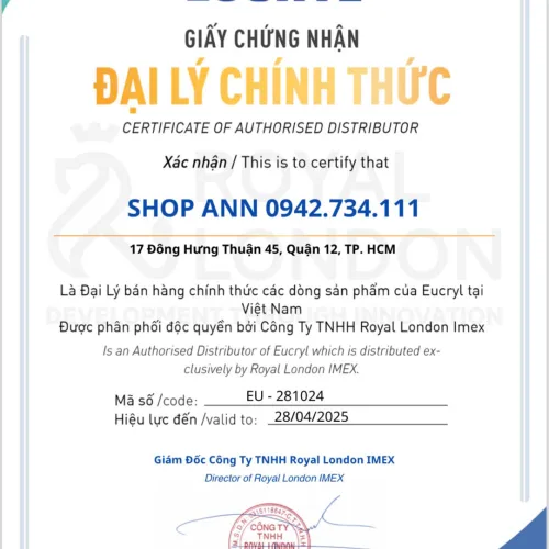 Bột Đánh Răng Giúp Trắng Răng Eucryl Anh