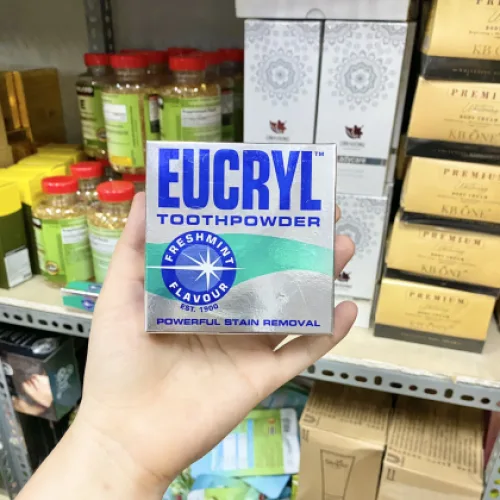 Bột Đánh Răng Giúp Trắng Răng Eucryl Anh