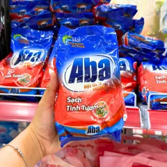 Bột Giặt Nhiệt Aba Sạch Tinh Tươm Túi 380g