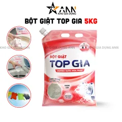 Bột Giặt Quần Áo Top Gia 5kg Hương Nước Hoa Pháp