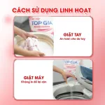 Bột Giặt Quần Áo Top Gia 5kg Hương Nước Hoa Pháp
