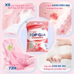 Bột Giặt Quần Áo Top Gia 5kg Hương Nước Hoa Pháp