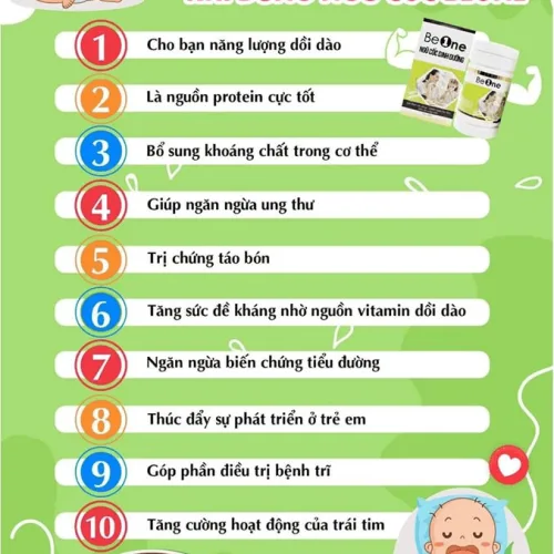 Bột ngũ cốc Beone phục hồi sức khoẻ - lợi sữa - giúp bé phát triển toàn diện
