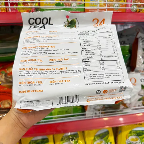 Bột Trà Hoà Tan Bí Đao Trần Quang 336g