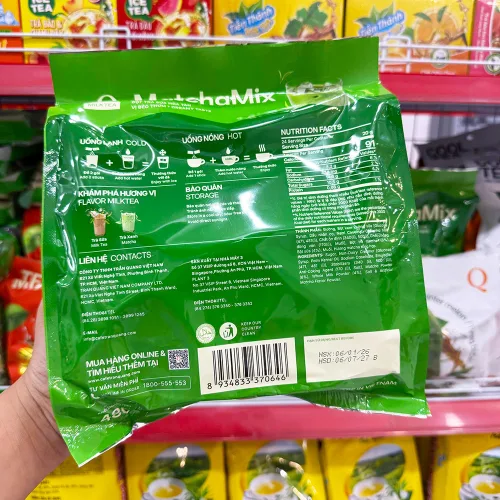 Bột Trà Sữa Matcha Mix Trần Quang Bịch 480g