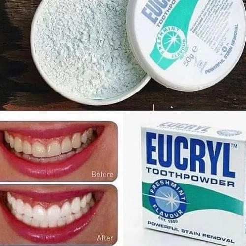 Bột trắng răng  Eucryl thay đổi các loại thì đây vẫn là lựa chọn hoàn hảo nhất