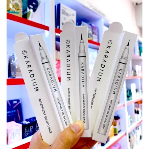 Bút Kẻ Mắt Karadium Waterproof Brush Liner Lâu Trôi Hàn Quốc