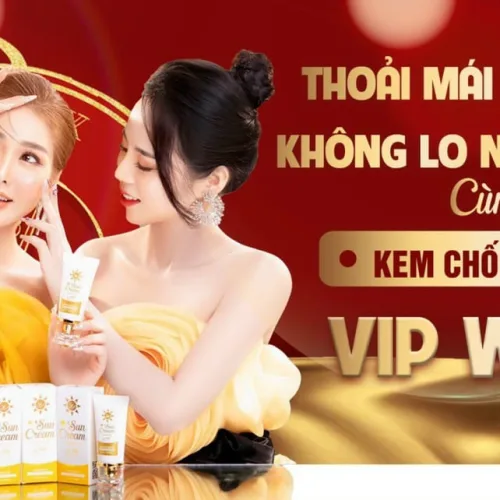 Cả nhà ơi mùa Xuân đến nắng rất gắt và nóng Và nhà em có sản phẩm  Vip White