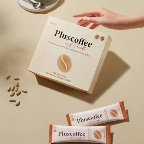 Cà Phê Giảm Cân Pluscoffee Diet 270g (18g x 15 Gói)