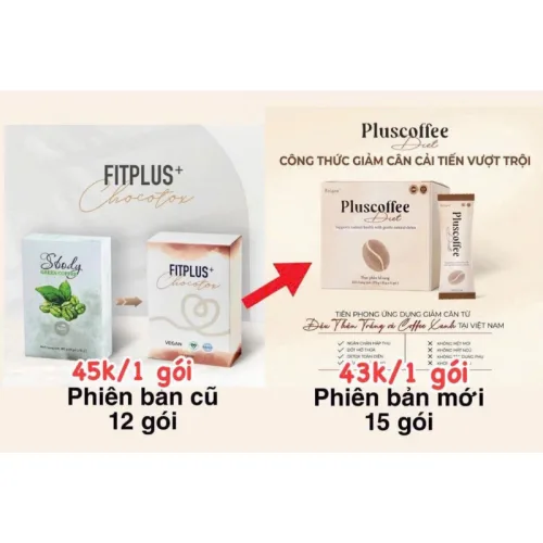 Cà Phê Giảm Cân Pluscoffee Diet 270g (18g x 15 Gói)