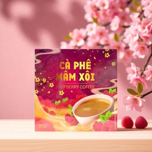 Cà Phê Mâm Xôi Raspberry Coffee 15 gói