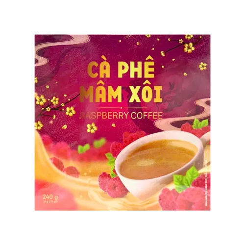 Cà Phê Mâm Xôi Raspberry Coffee 15 gói