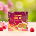 Cà Phê Mâm Xôi Raspberry Coffee 15 gói