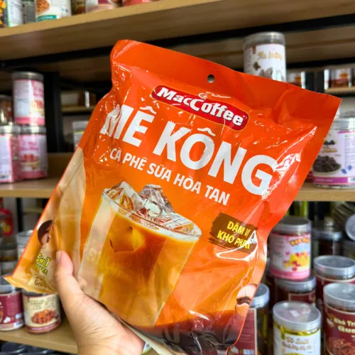 Cà Phê Mê Kông - Cà Phê Sữa Hòa Tan Đậm Vị Maccoffee 20 Gói
