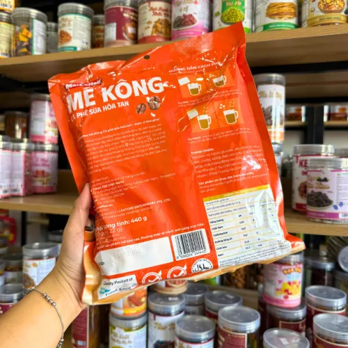 Cà Phê Mê Kông - Cà Phê Sữa Hòa Tan Đậm Vị Maccoffee 20 Gói