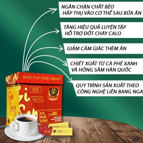 Cà Phê Sâm giảm cân – Món quà thiên nhiên cho vóc dáng của bạn