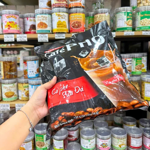 Cà Phê Sữa MacCoffee Café Phố Nhà Làm 3in1 720g