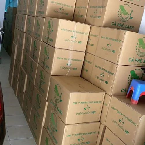 Cà Phê Xanh Thiên Nhiên Việt Hộp Lớn 30 Gói