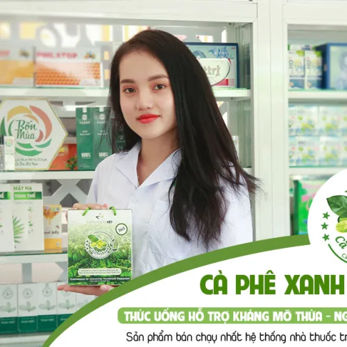 Cà phê xanh - sản phẩm chăm dáng bán chạy nhất hệ thống nhà thuốc