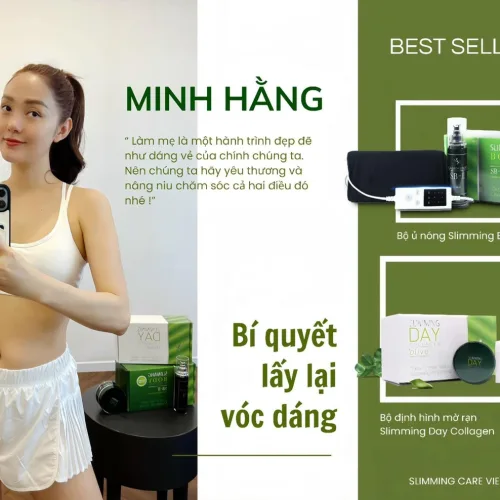 Ca sĩ diễn viên Minh Hằng cũng giao niềm tin cho  SlimmingCare và nhận về kết quả ngoài sức mong đợi chỉ sau sinh 2 tháng 7 ngày