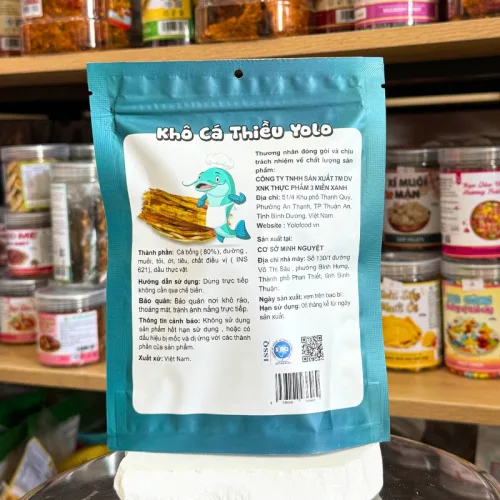 Cá Thiều Que Thương Hiệu YOLO - Gói 100g