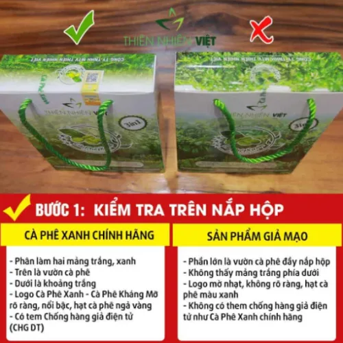 Cách phân biệt cà phê xanh giảm cân thật giả sẽ giúp bạn có thể lựa chọn một sản phẩm chất lượng